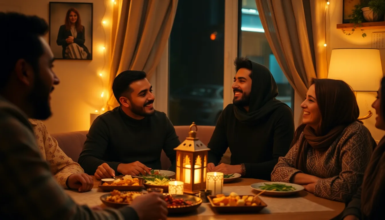 العشاء مع أصدقائه/أصدقائها في أول شهر: ما الإشارات